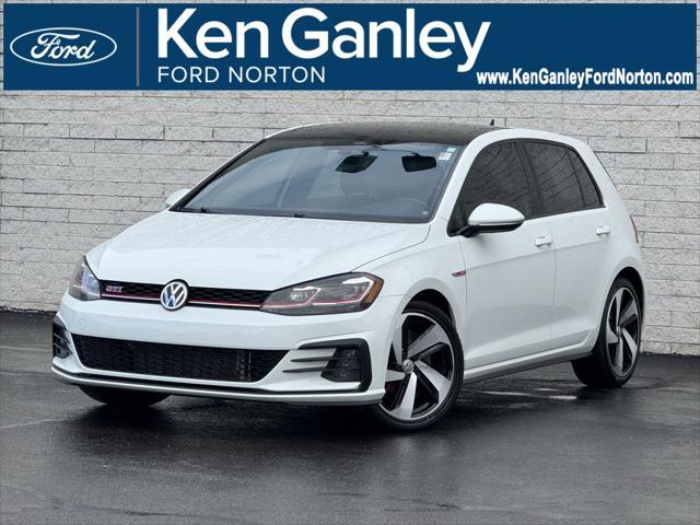 used 2019 Volkswagen Golf GTI car, priced at $18,685