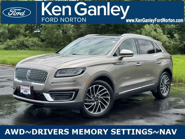 used 2019 Lincoln Nautilus car, priced at $22,359