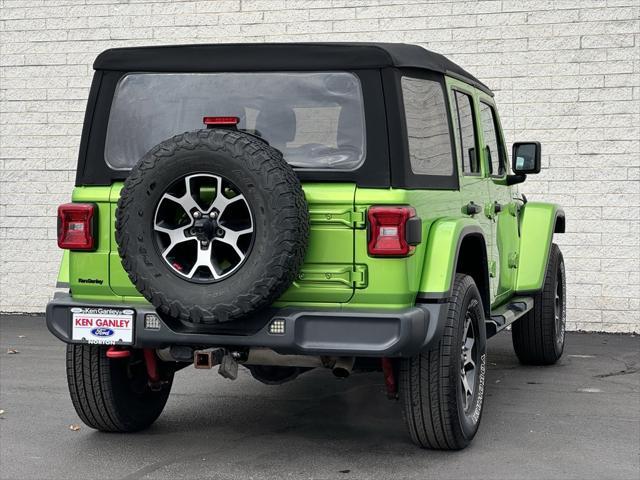 used 2020 Jeep Wrangler Unlimited car, priced at $32,459