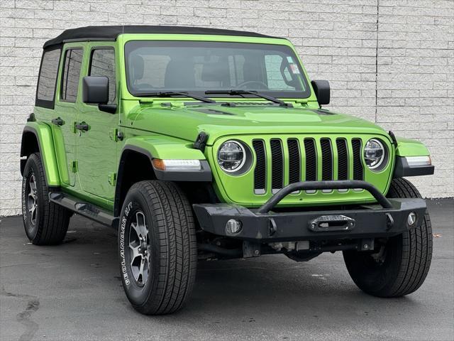 used 2020 Jeep Wrangler Unlimited car, priced at $32,459