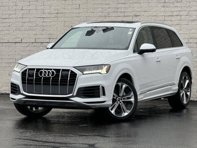 used 2021 Audi Q7 car, priced at $34,558