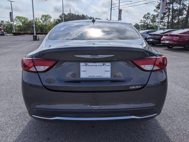 used 2016 Chrysler 200 car
