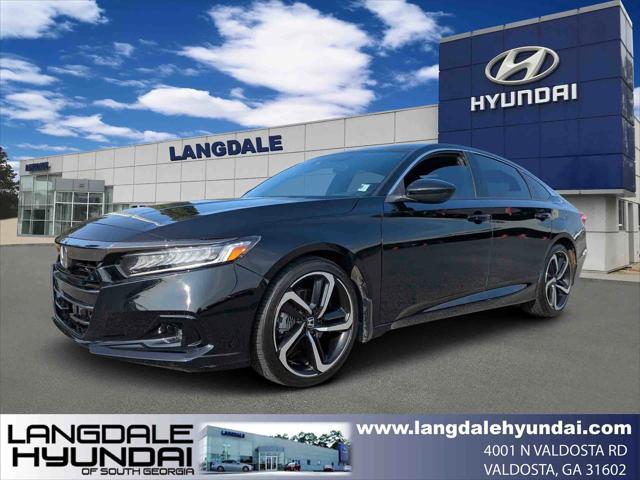 used 2022 Honda Accord car, priced at $26,292