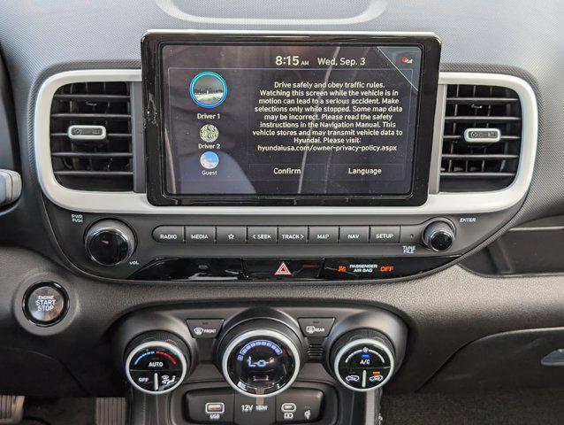 new 2025 Hyundai Venue car, priced at $25,455