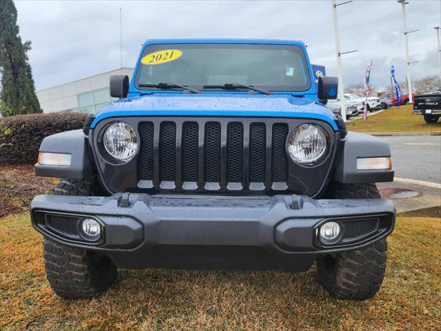 used 2021 Jeep Wrangler Unlimited car, priced at $33,805