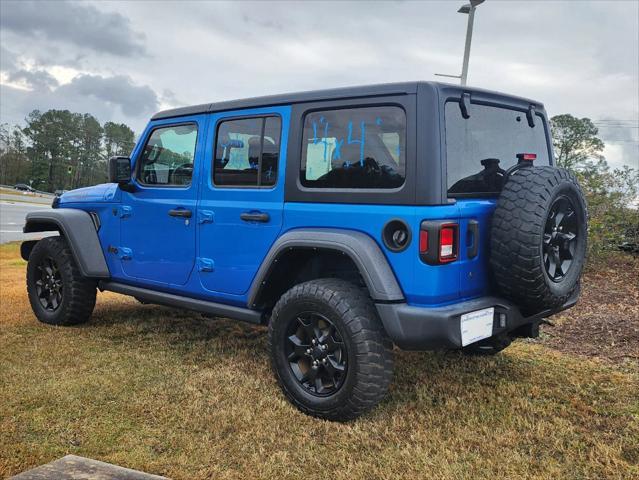 used 2021 Jeep Wrangler Unlimited car, priced at $33,805