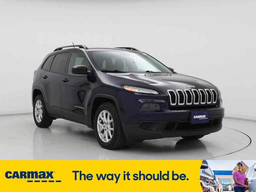 used 2016 Jeep Cherokee car, priced at $16,998