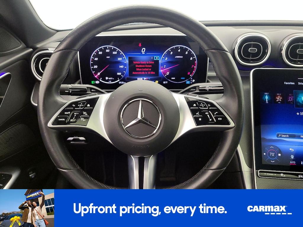 used 2024 Mercedes-Benz C-Class car, priced at $34,998