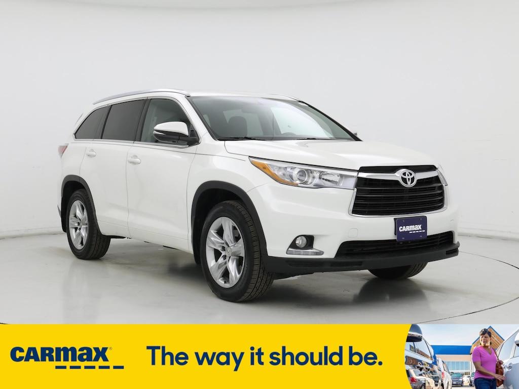 used 2015 Toyota Highlander car, priced at $26,998