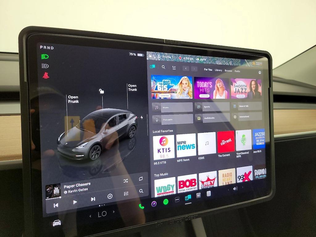 used 2025 Tesla Model Y car, priced at $41,998