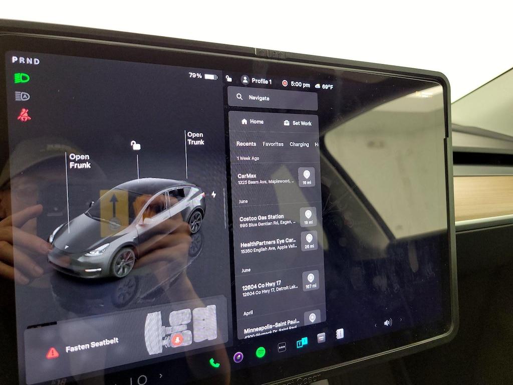 used 2025 Tesla Model Y car, priced at $41,998