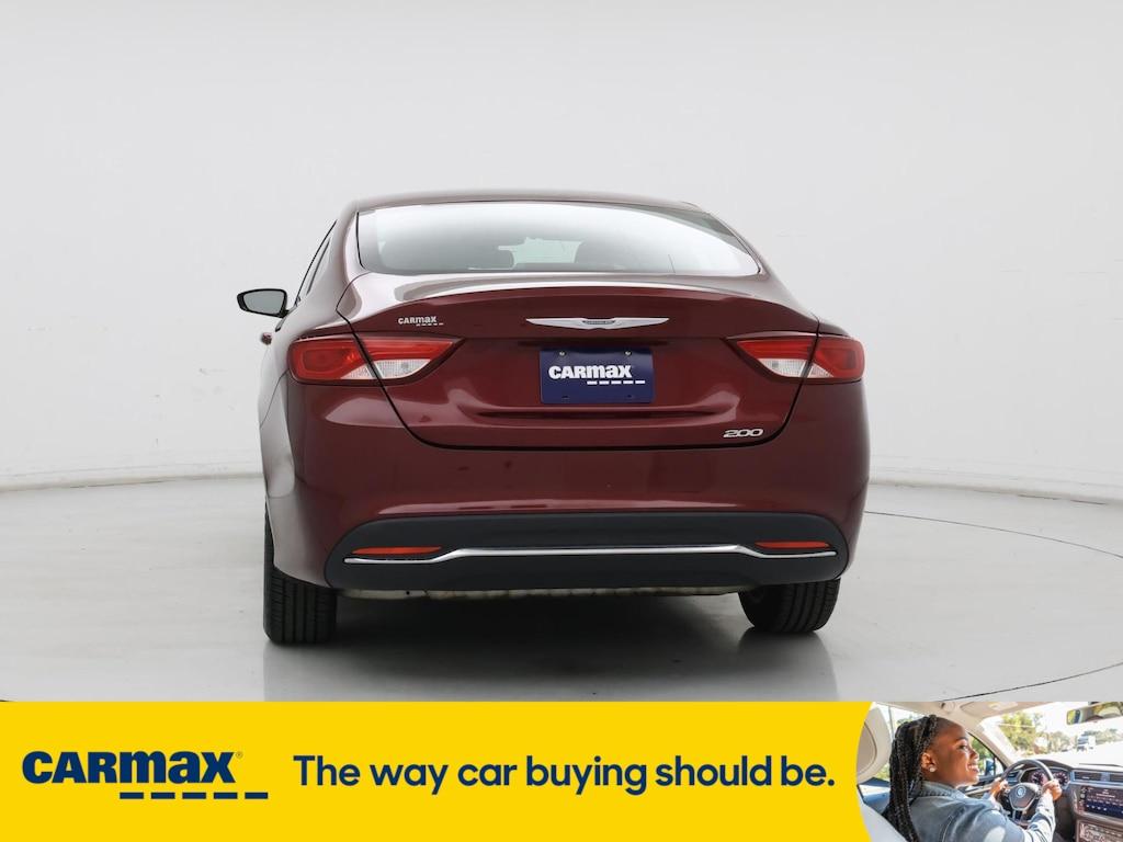 used 2015 Chrysler 200 car, priced at $15,998