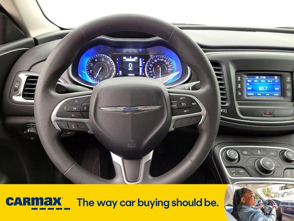 used 2015 Chrysler 200 car, priced at $15,998
