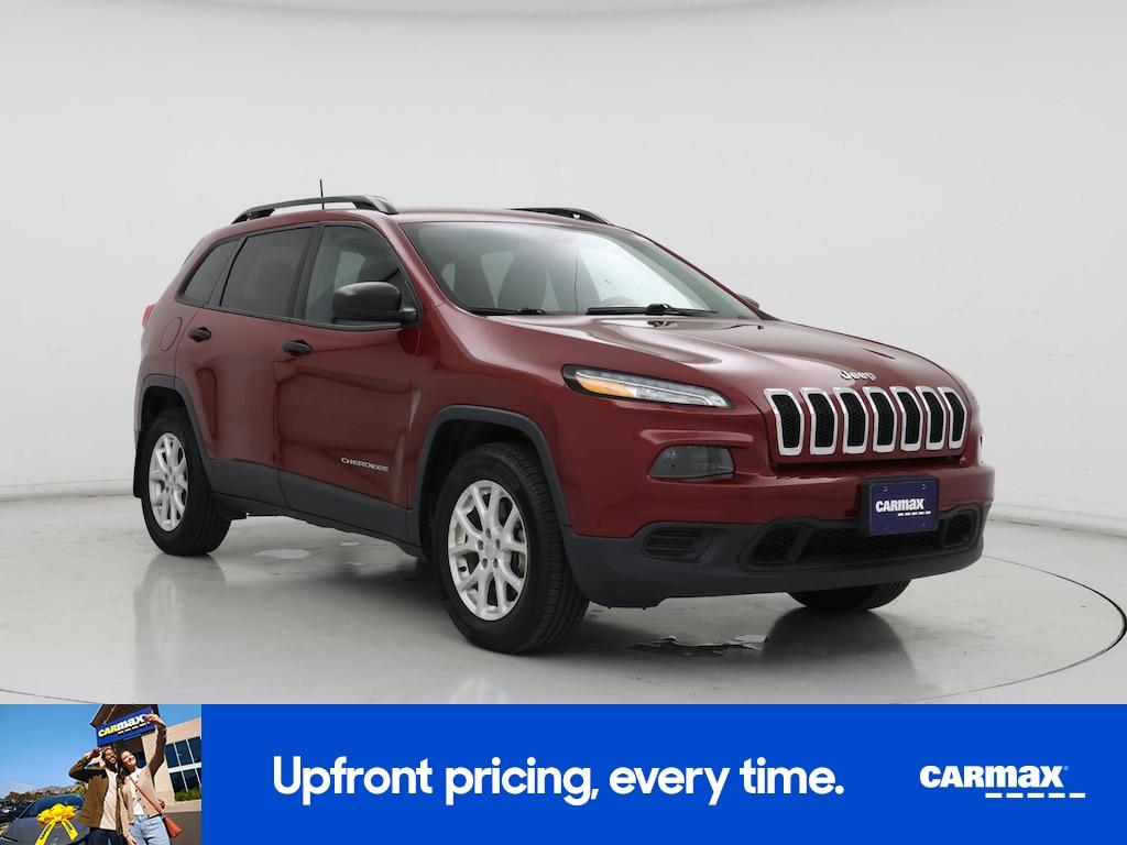 used 2016 Jeep Cherokee car, priced at $13,998