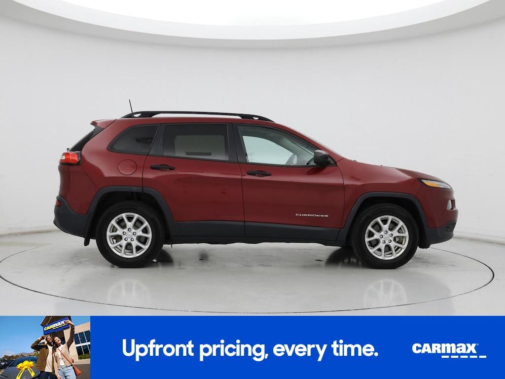 used 2016 Jeep Cherokee car, priced at $13,998