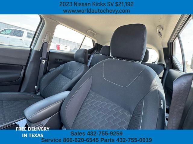 used 2023 Nissan Kicks car, priced at $21,192