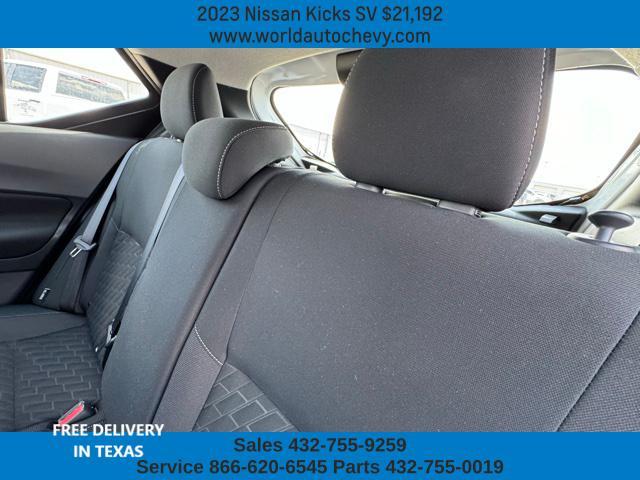 used 2023 Nissan Kicks car, priced at $21,192