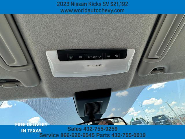 used 2023 Nissan Kicks car, priced at $21,192