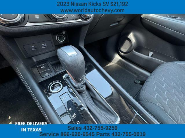 used 2023 Nissan Kicks car, priced at $21,192