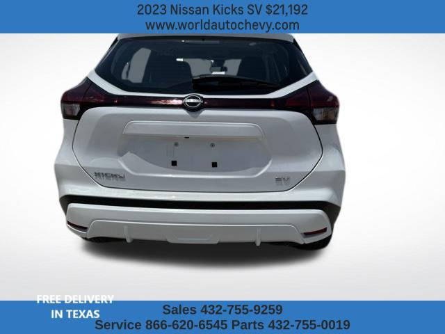 used 2023 Nissan Kicks car, priced at $21,192