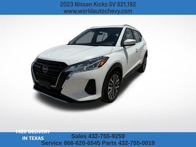 used 2023 Nissan Kicks car, priced at $21,192