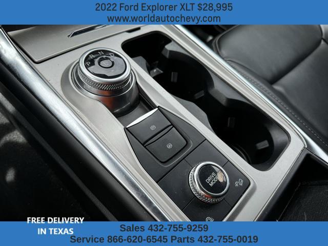 used 2022 Ford Explorer car, priced at $28,995