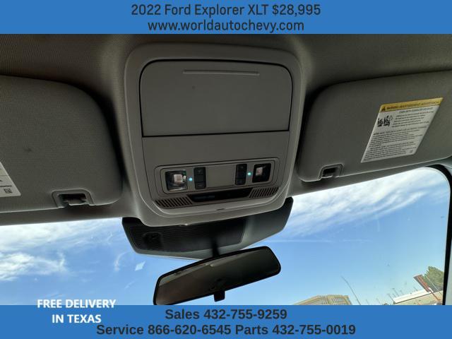 used 2022 Ford Explorer car, priced at $28,995