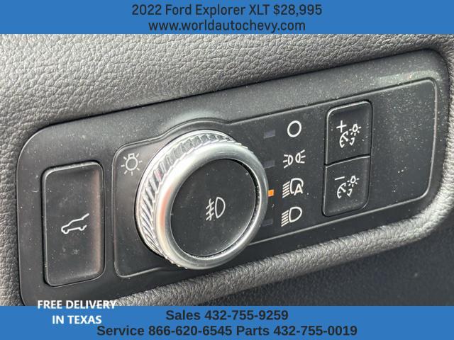 used 2022 Ford Explorer car, priced at $28,995