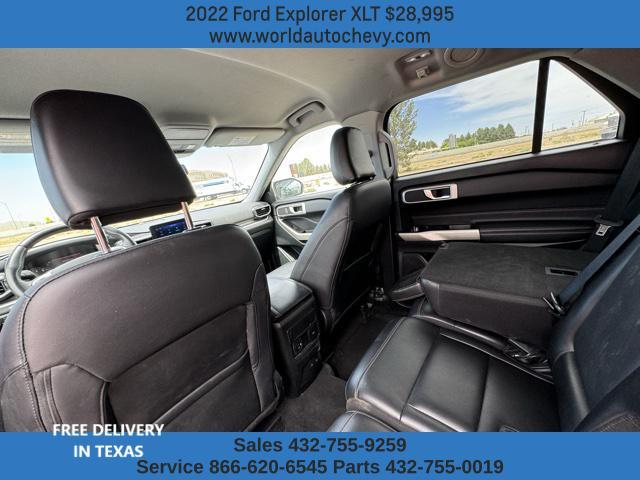 used 2022 Ford Explorer car, priced at $28,995