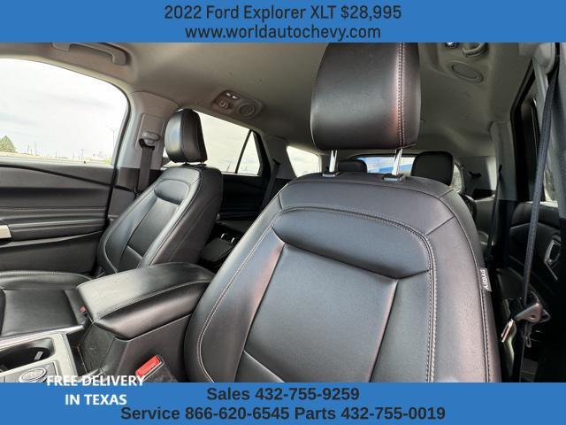 used 2022 Ford Explorer car, priced at $28,995