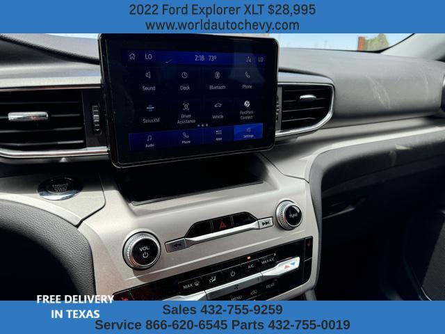 used 2022 Ford Explorer car, priced at $28,995