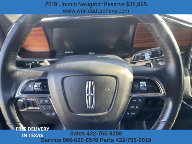 used 2019 Lincoln Navigator car, priced at $38,995