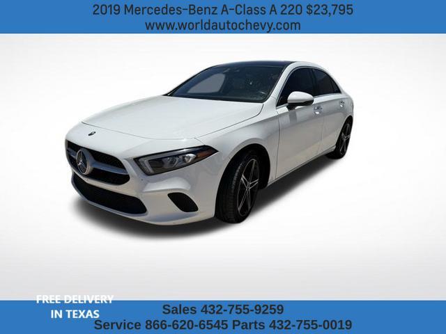 used 2019 Mercedes-Benz A-Class car