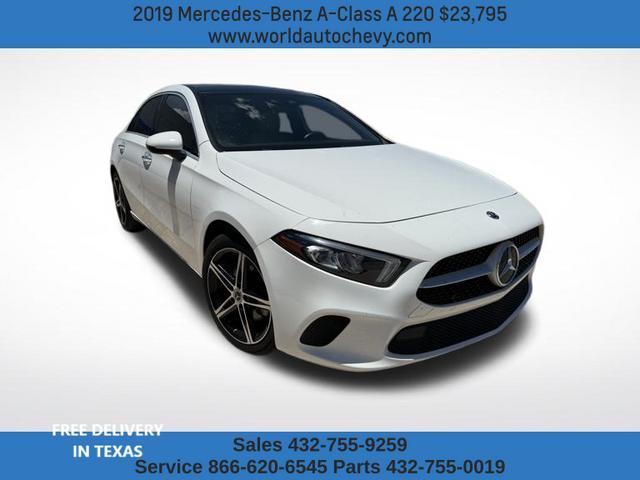 used 2019 Mercedes-Benz A-Class car