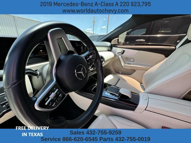 used 2019 Mercedes-Benz A-Class car