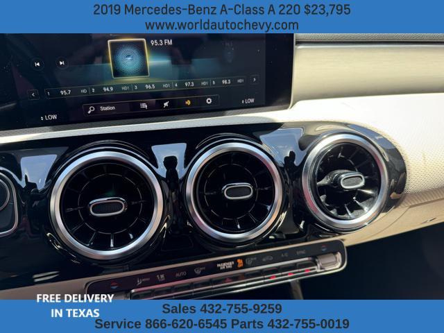 used 2019 Mercedes-Benz A-Class car