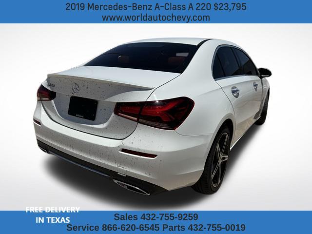 used 2019 Mercedes-Benz A-Class car