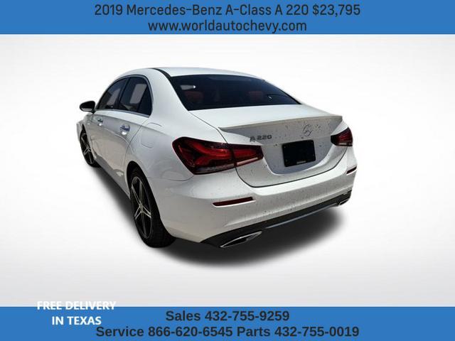 used 2019 Mercedes-Benz A-Class car