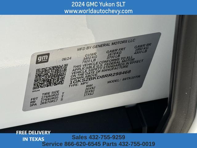 new 2024 GMC Yukon car