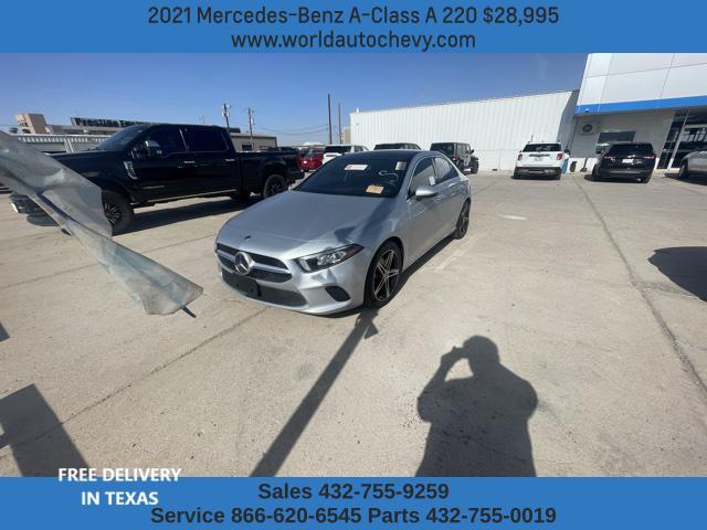 used 2021 Mercedes-Benz A-Class car, priced at $28,995