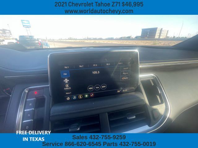 used 2021 Chevrolet Tahoe car, priced at $46,995