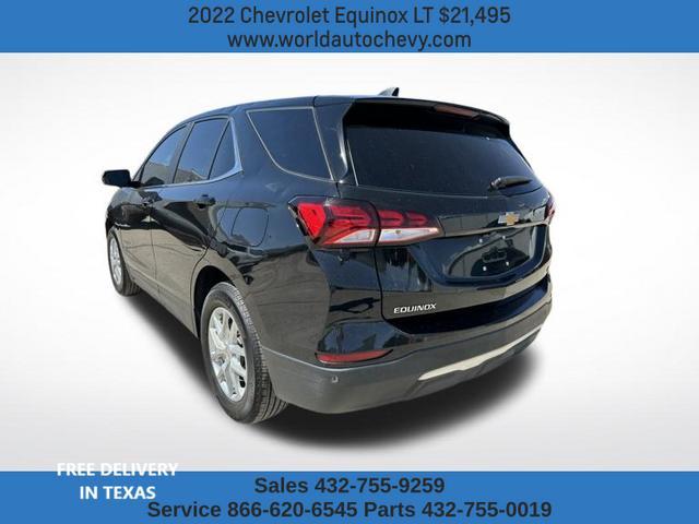 used 2022 Chevrolet Equinox car, priced at $21,495