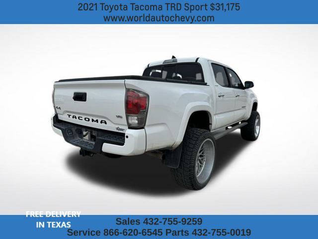 used 2021 Toyota Tacoma car, priced at $31,175