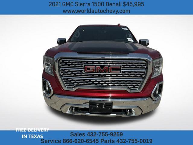 used 2021 GMC Sierra 1500 car, priced at $45,995