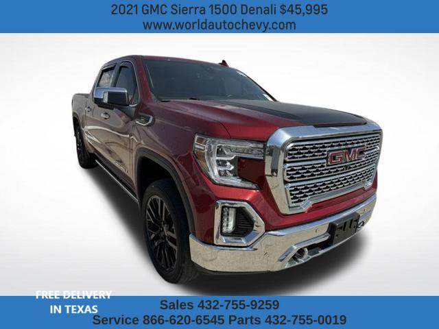 used 2021 GMC Sierra 1500 car, priced at $45,995