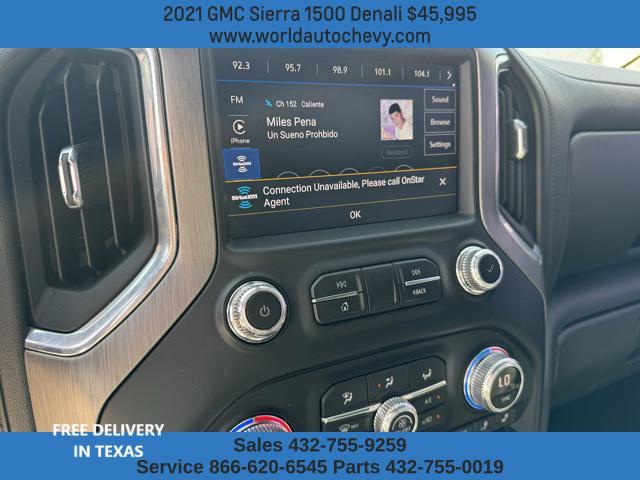 used 2021 GMC Sierra 1500 car, priced at $45,995