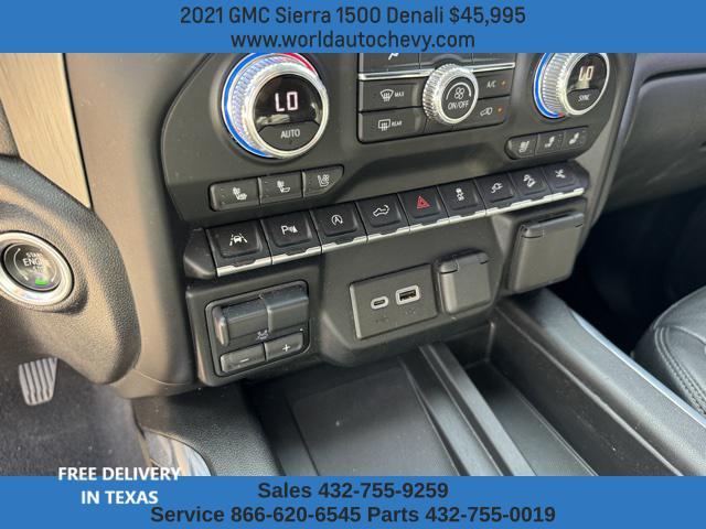 used 2021 GMC Sierra 1500 car, priced at $45,995