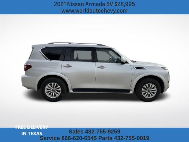 used 2021 Nissan Armada car, priced at $28,995