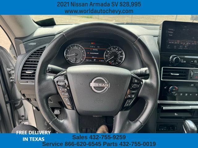 used 2021 Nissan Armada car, priced at $28,995