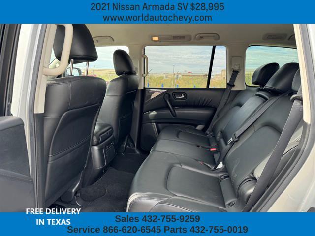 used 2021 Nissan Armada car, priced at $28,995